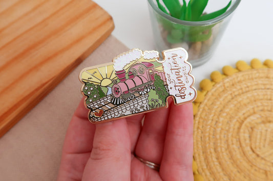 Enamel Pin - Your Destination Awaits