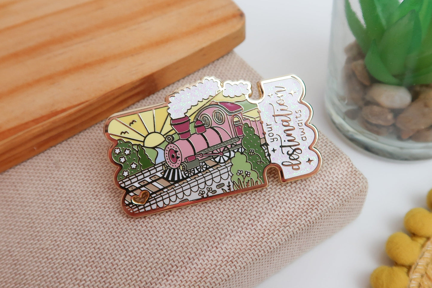 Enamel Pin - Your Destination Awaits