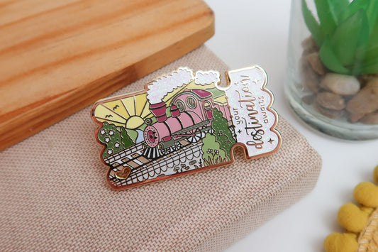 Enamel Pin - Your Destination Awaits