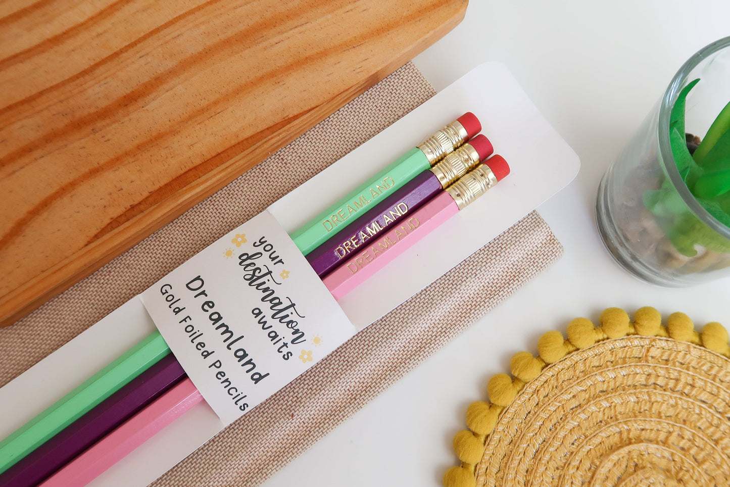 Dreamland Gold Foil Pencils