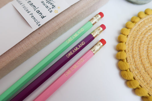 Dreamland Gold Foil Pencils