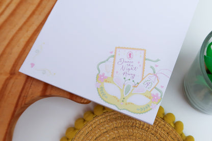 A6 Dance the Night Away Notepad