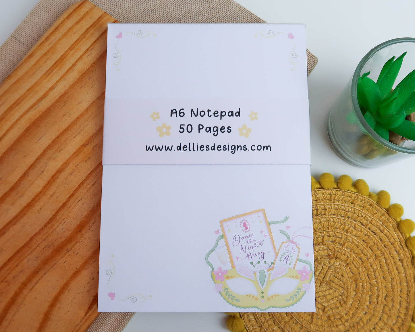 A6 Dance the Night Away Notepad