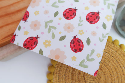Happy Little Things Ladybug Reusuable Sticker Book