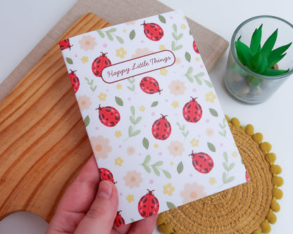 Happy Little Things Ladybug Reusuable Sticker Book