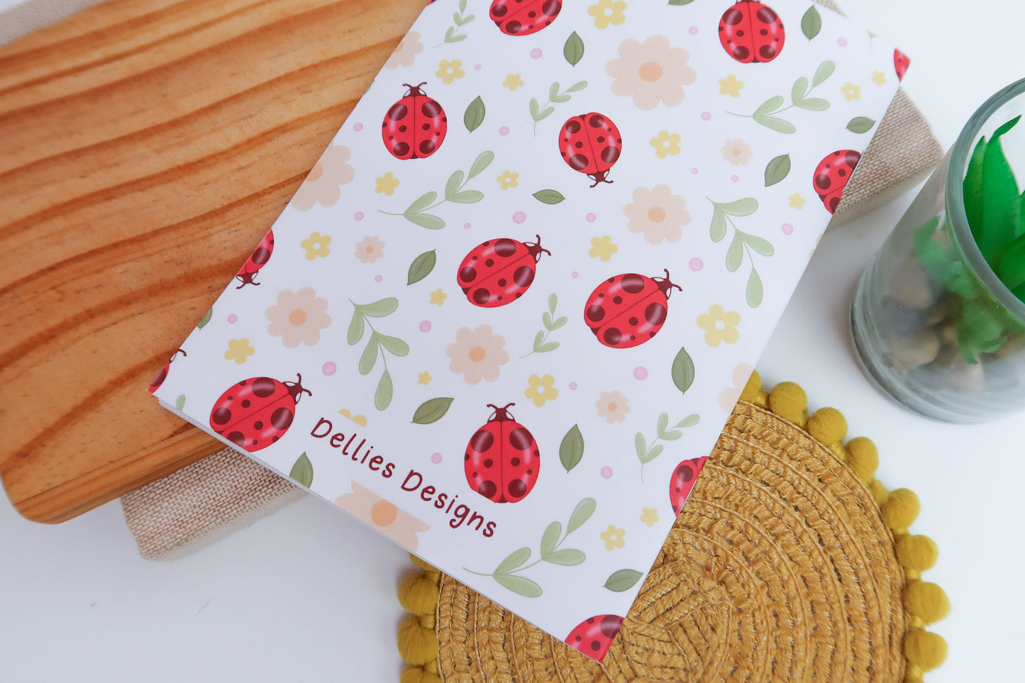 Happy Little Things Ladybug Reusuable Sticker Book