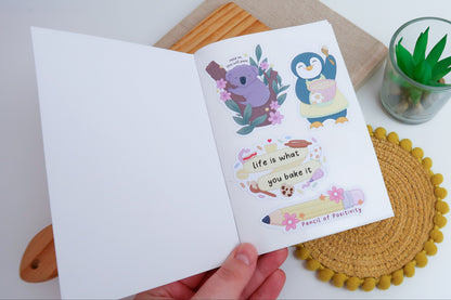 Happy Little Things Ladybug Reusuable Sticker Book