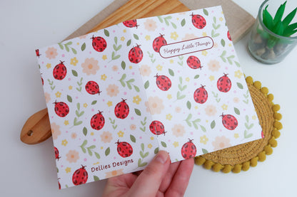 Happy Little Things Ladybug Reusuable Sticker Book