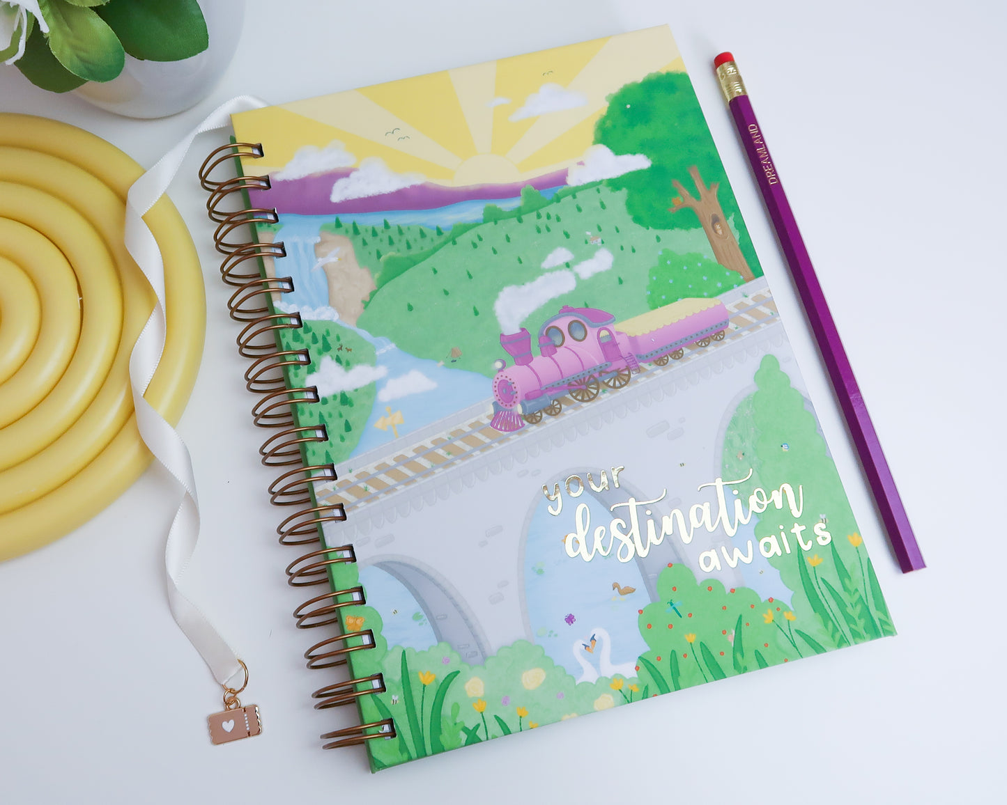 A5 - Your Destination Awaits Spiral Notebook