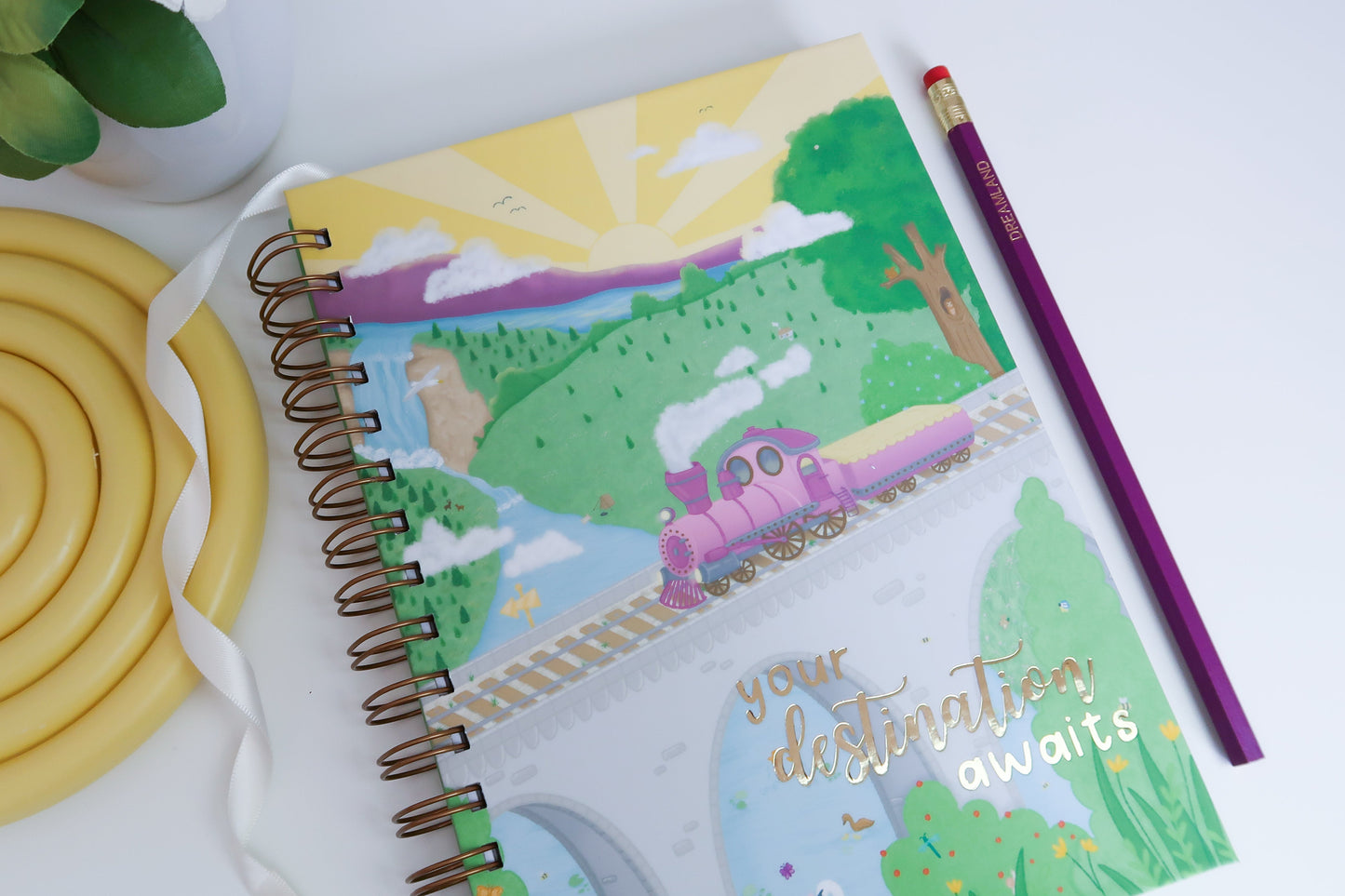 A5 - Your Destination Awaits Spiral Notebook
