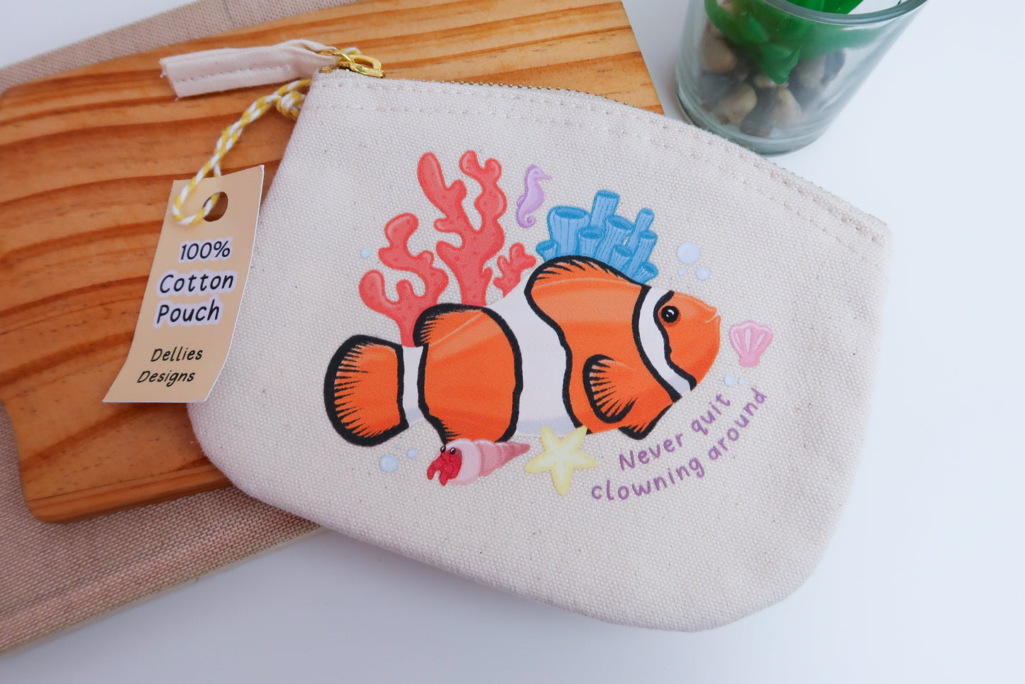 Clown Fish Zip Pouch