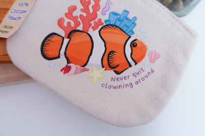 Clown Fish Zip Pouch