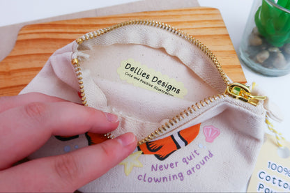 Clown Fish Zip Pouch