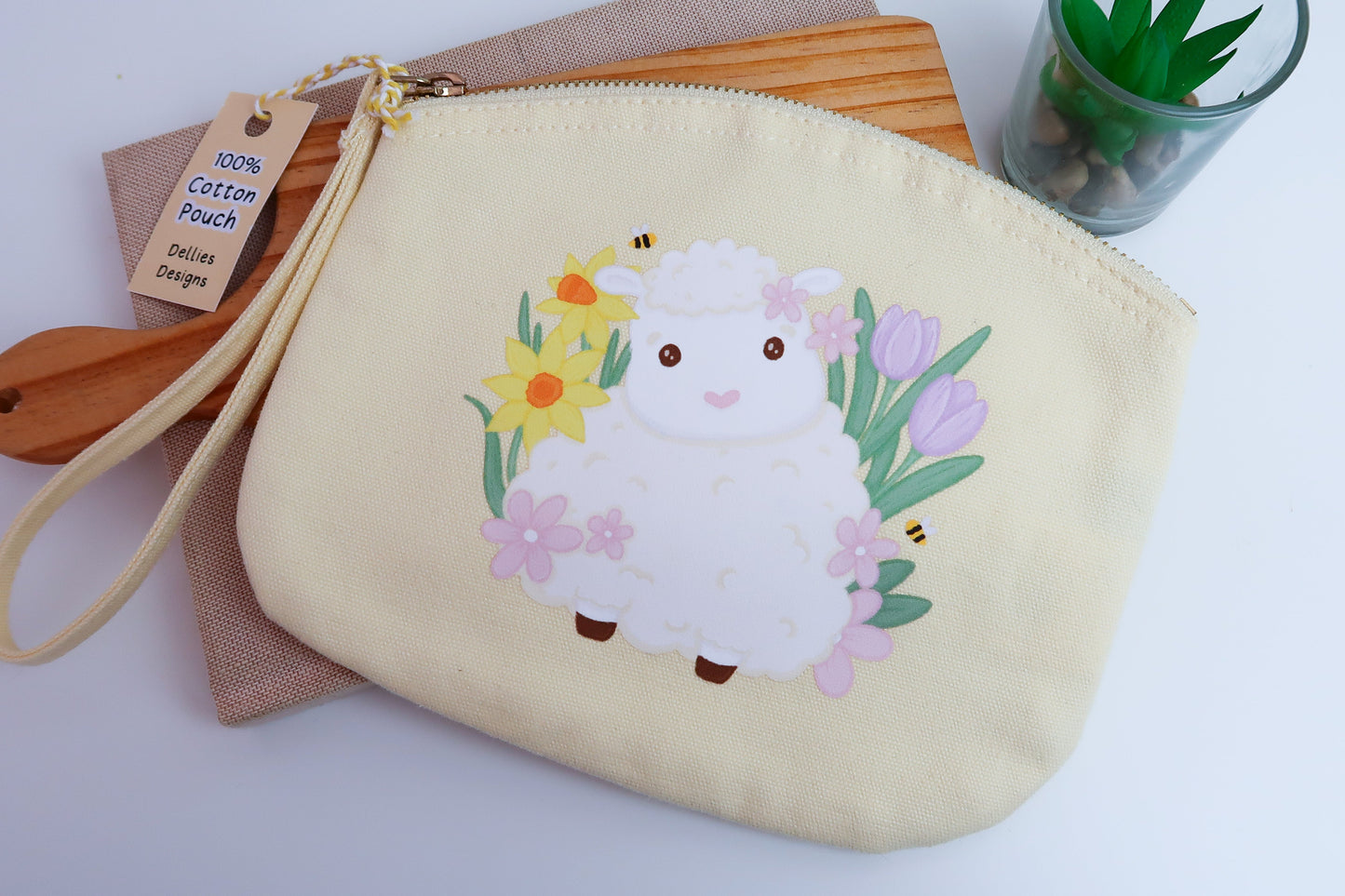 Little Lamb Zip Pouch