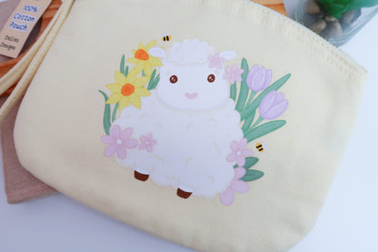 Little Lamb Zip Pouch