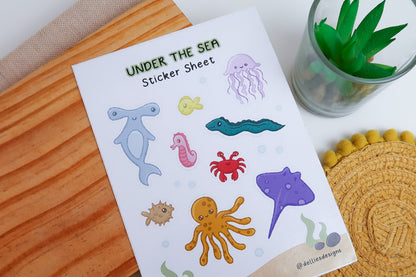 Under the Sea Sticker Sheet