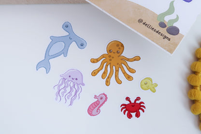 Under the Sea Sticker Sheet