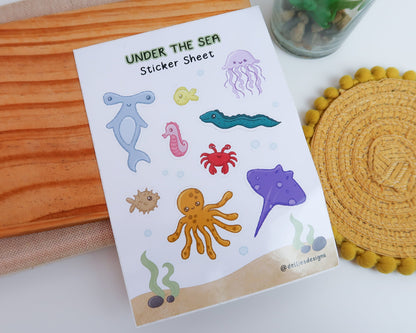 Under the Sea Sticker Sheet