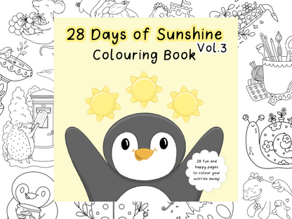 Vol.3 28 Days of Sunshine Colouring Book