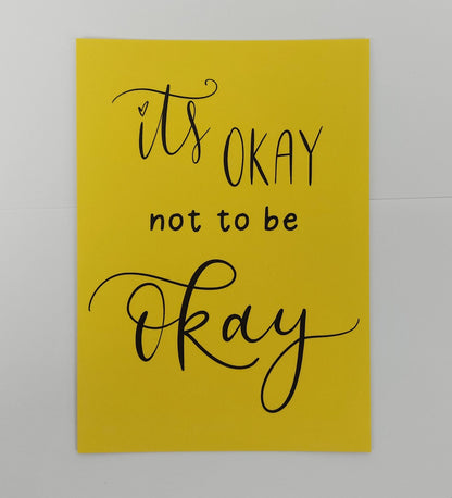 Positive Quote Postcards