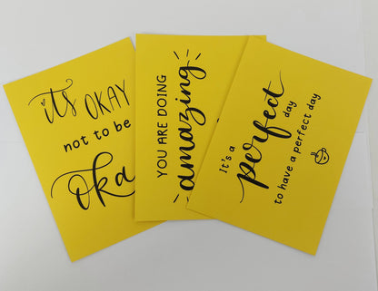 Positive Quote Postcards