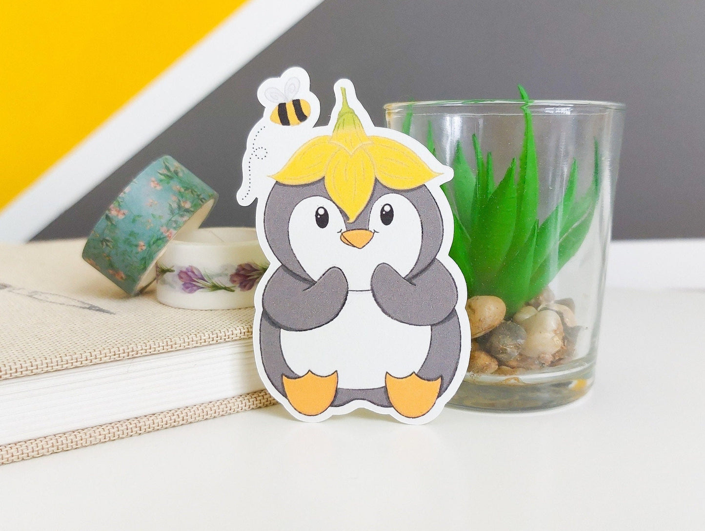 Daffodil Pecka Penguin Sticker