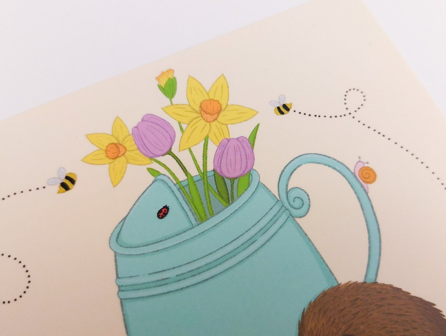 Watering Can Postcard