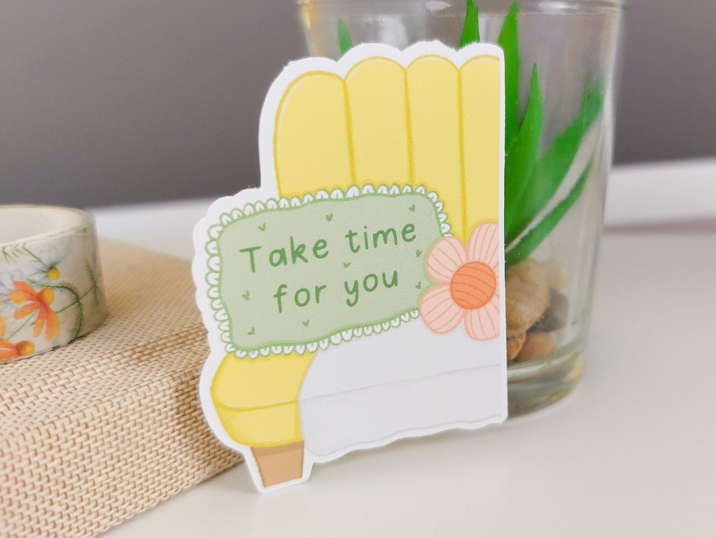 Take Time For You Sofa Sticker