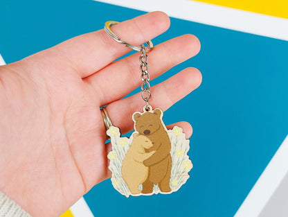 Bear Hug Keyring