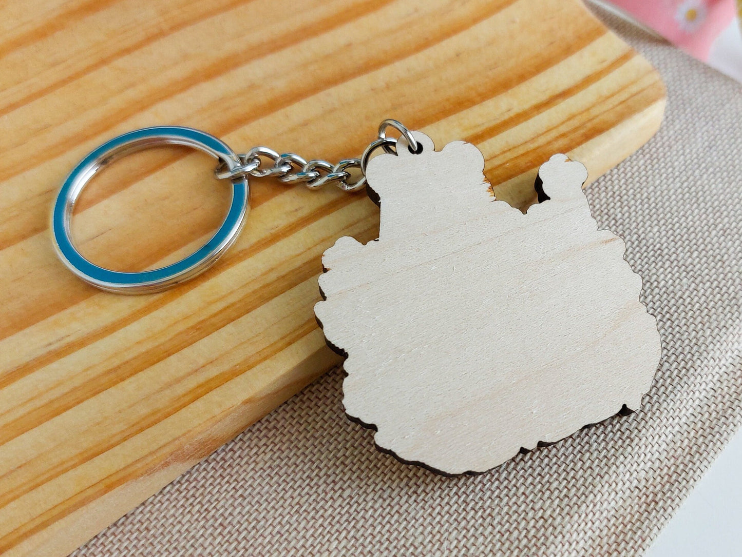 Bear Hug Keyring