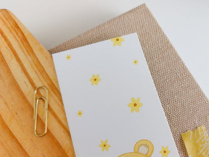 Rainy Day Teddy Bear Bookmark