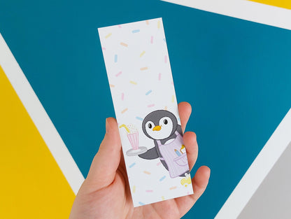 Milkshake Pecka Penguin Bookmark