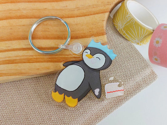 Cake Pecka Acrylic Keyring