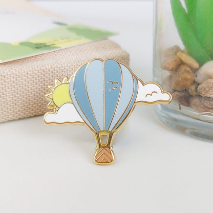 Head in the Clouds Enamel Pin