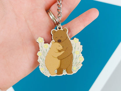 Bear Hug Keyring