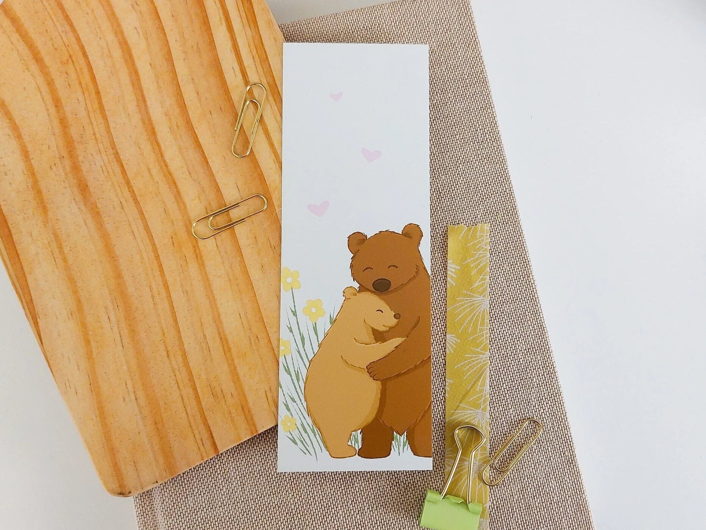 Bear Hug Bookmark