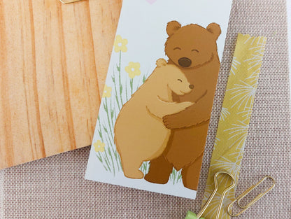 Bear Hug Bookmark
