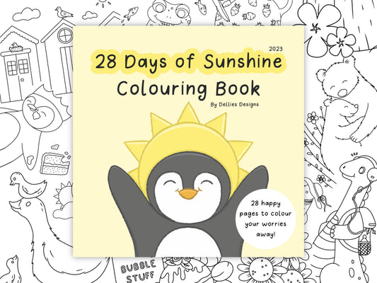 Vol.1 28 Days Of Sunshine Colouring Book