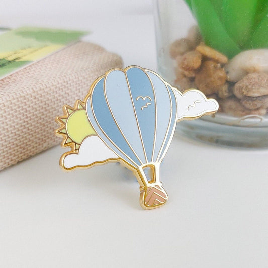 Head in the Clouds Enamel Pin