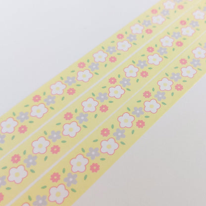 Pastel Flowers Washi Tape