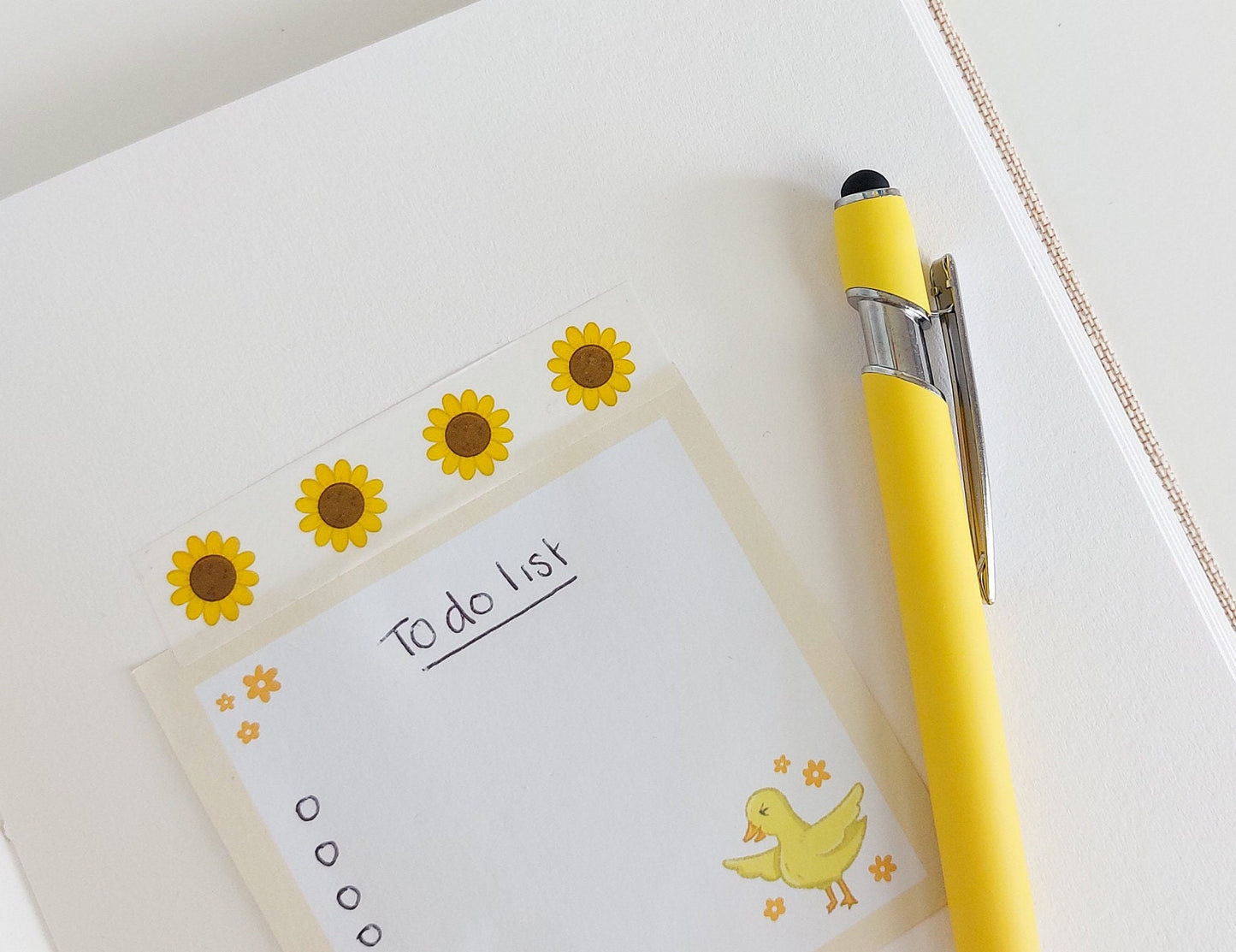 Sunflower Washi Tape