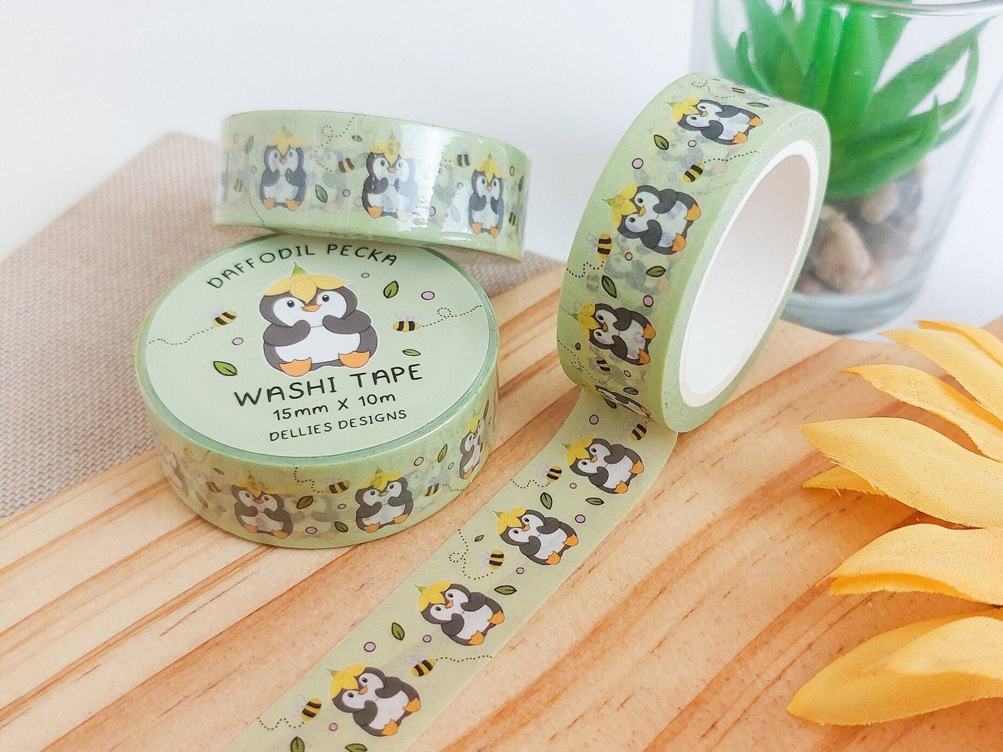 Daffodil Pecka Washi Tape