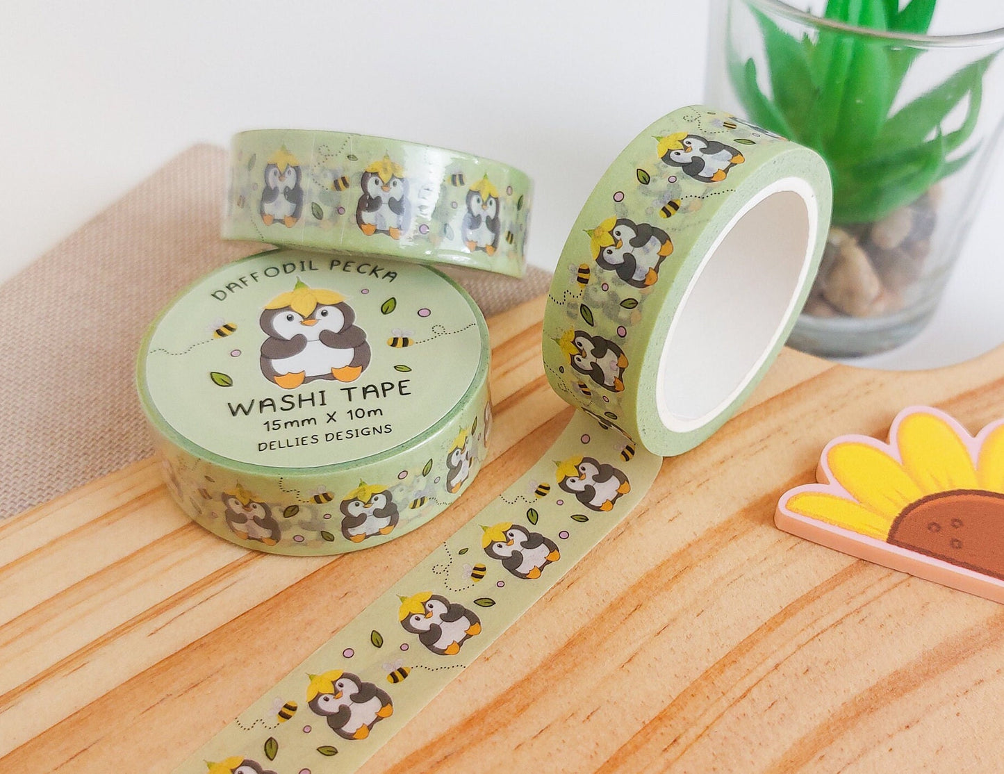 Daffodil Pecka Washi Tape