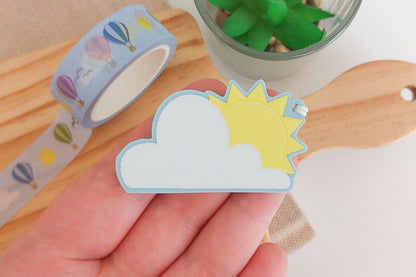 Sun & Cloud Washi Cutter