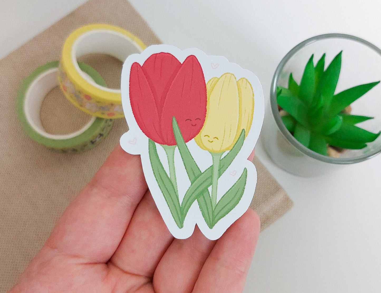 Tulips Vinyl Sticker