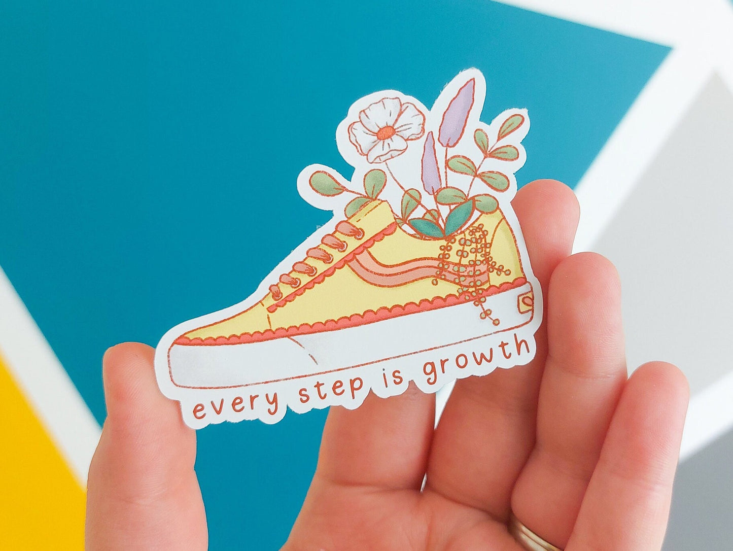 Every Step is Growth Sticker