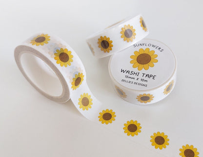 Sunflower Washi Tape