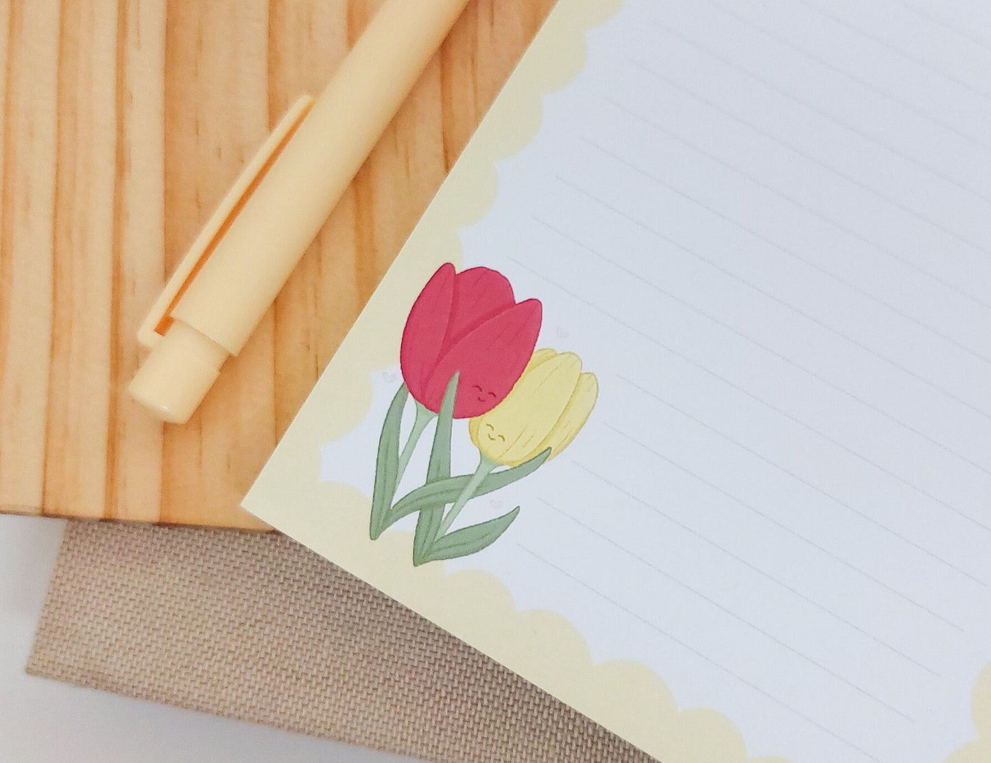 A6 Tulip Notepad