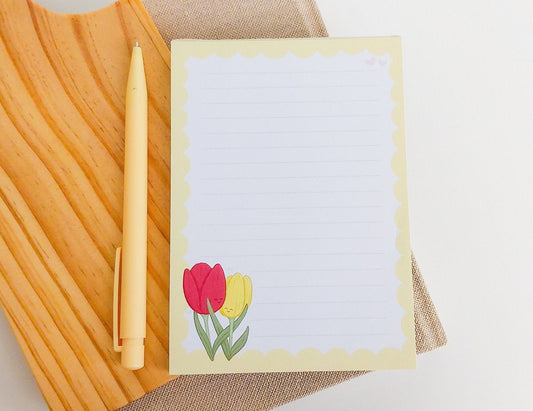 A6 Tulip Notepad