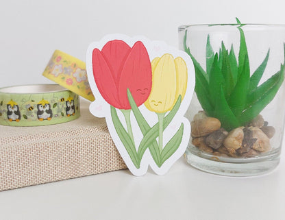 Tulips Vinyl Sticker